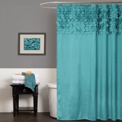 Lush Décor Lush Decor Lillian Fabric Shower Curtain