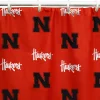 College Covers Nebraska Cornhuskers Printed Shower Curtain Cover 2 College Covers Nebraska Cornhuskers Printed Shower Curtain Cover -Camden Isle Sales Shop 1640151