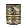 Popular Bath Safari Stripes Wastebasket -Camden Isle Sales Shop 1808894