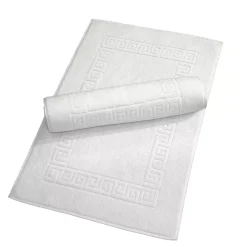 Linum Home Textiles 2-pk. Terry Greek Key Bath Mats