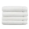 Linum Home Textiles Herringbone 4-pk. Hand Towels 2 Linum Home Textiles Herringbone 4-pk. Hand Towels -Camden Isle Sales Shop 1850128 White
