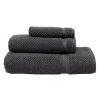Linum Home Textiles Herringbone 3-pc. Bath Towel Set -Camden Isle Sales Shop 1850196 Gray