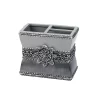 Avanti Braided Medallion Toothbrush Holder -Camden Isle Sales Shop 2006390 Gray