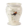 Avanti Gilded Birds Wastebasket