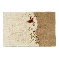 Avanti Gilded Birds Bath Rug