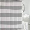 Cassadecor Stripe Fabric Shower Curtain -Camden Isle Sales Shop 2065244 Gray