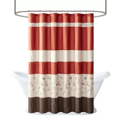 Madison Park Belle Faux Silk Embroidered Floral Shower Curtain -Camden Isle Sales Shop 2385282 ALT2