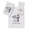 Avanti ''Bride & Groom'' Towel -Camden Isle Sales Shop 2385976
