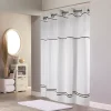 Hookless Plain Weave Monterey Lined Shower Curtain -Camden Isle Sales Shop 2428568