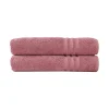 Linum Home Textiles Denzi 2-pack Bath Towels -Camden Isle Sales Shop 2474271 Tea Rose