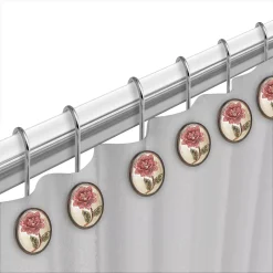 Popular Bath Larrisa 12-pack Shower Hooks -Camden Isle Sales Shop 2484622 ALT2