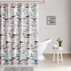 HipStyle Madfish Shower Curtain