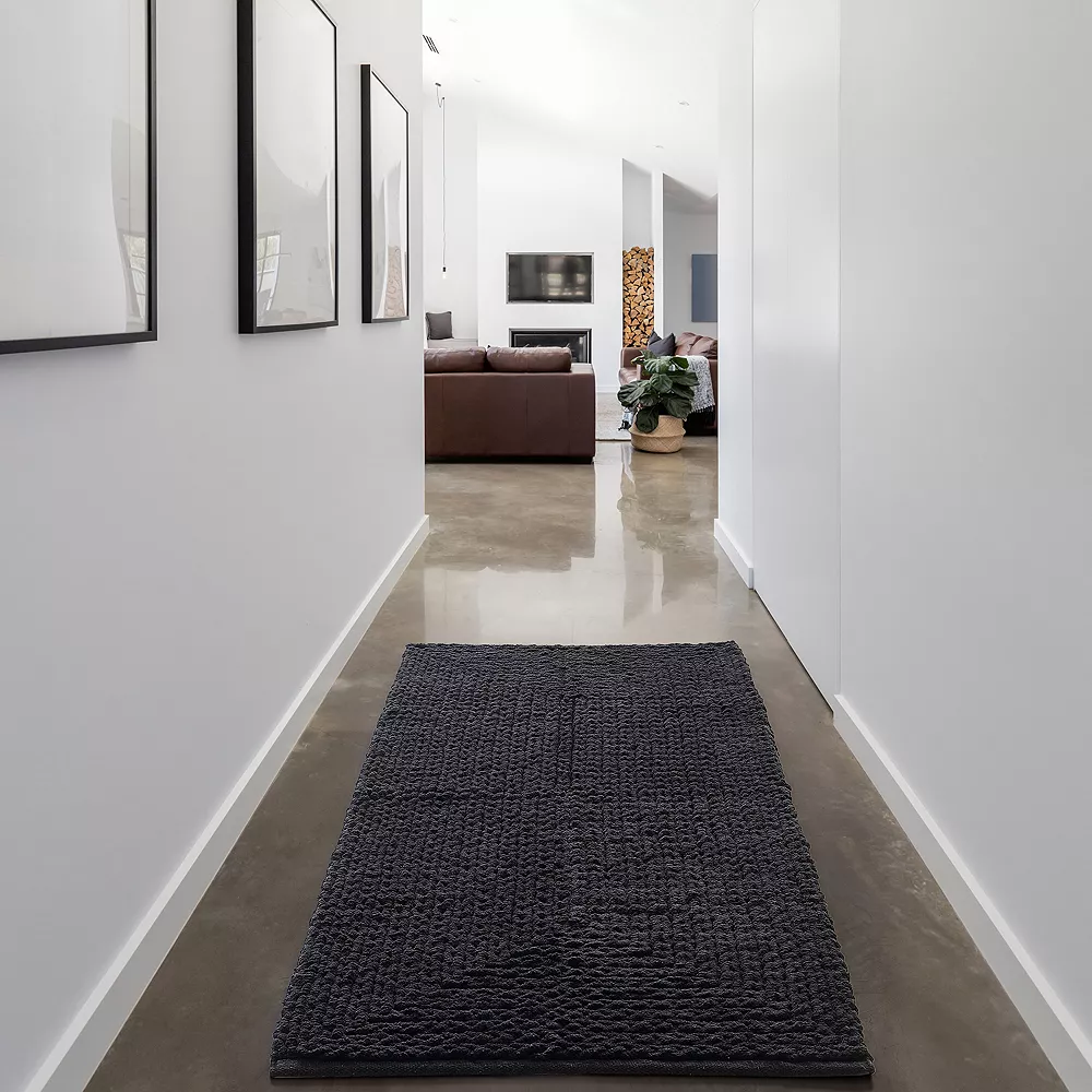 VCNY Home VCNY Barron Chenille Bath Rug Runner 4 VCNY Home VCNY Barron Chenille Bath Rug Runner - Image 2