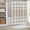 Madison Park Spa Waffle 3M Water Repellent Shower Curtain -Camden Isle Sales Shop 3055345 Taupe