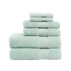 Madison Park Signature 6-Piece Oversized Turkish Cotton Bath Towel Set