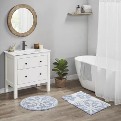 Madison Park Marrakesh Medallion Cotton Tufted Bath Rug - 20'' X 30'' -Camden Isle Sales Shop 3274705 ALT2