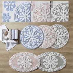 Madison Park Marrakesh Medallion Cotton Tufted Bath Rug - 20'' X 30'' -Camden Isle Sales Shop 3274705 ALT5