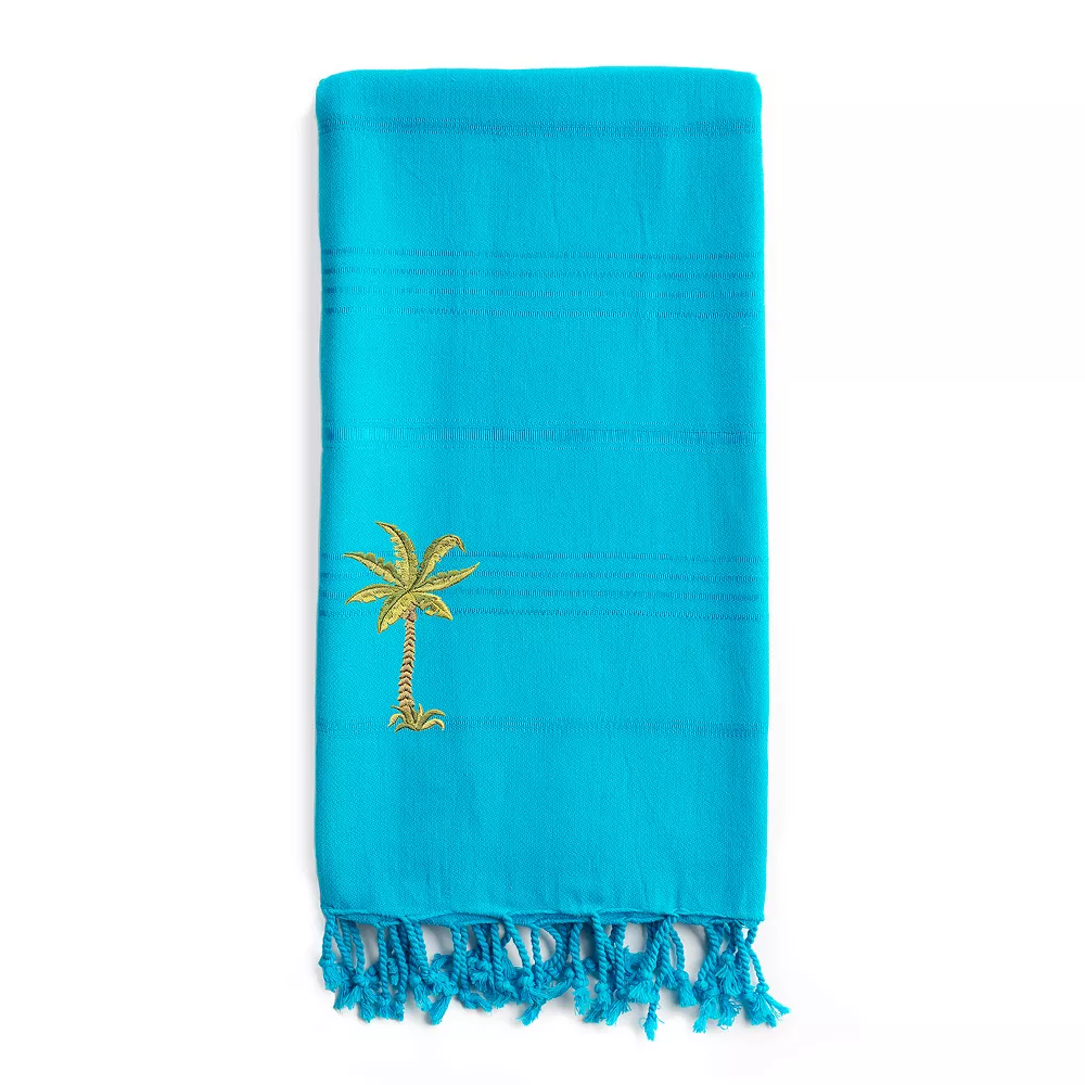 Jumping Beans Linum Home Textiles Summer Fun Breezy Palm Tree Pestemal Beach Towel 3 Jumping Beans Linum Home Textiles Summer Fun Breezy Palm Tree Pestemal Beach Towel