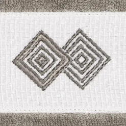 Linum Home Textiles Turkish Cotton Noah Embellished Washcloth Set -Camden Isle Sales Shop 3421129 ALT2