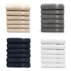 Linum Home Textiles 6-piece Turkish Cotton Sinemis Terry Hand Towel Set -Camden Isle Sales Shop 3446499 ALT2