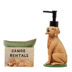 Saturday Knight, Ltd. Adirondack Dogs Toothbrush Holder -Camden Isle Sales Shop 3513070 ALT4
