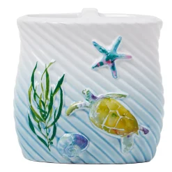 Saturday Knight, Ltd. Watercolor Ocean Toothbrush Holder -Camden Isle Sales Shop 3513086 ALT3