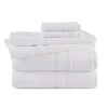 Martex 6-piece Purity Antimicrobial Towel Set -Camden Isle Sales Shop 3614995 Optical White