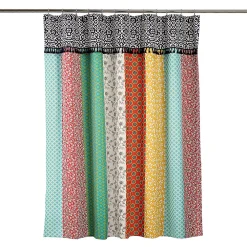 Lush Décor Lush Decor Boho Patch Shower Curtain -Camden Isle Sales Shop 3615564 ALT3