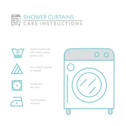 Lush Décor Lush Decor Connor Geo Shower Curtain -Camden Isle Sales Shop 3615595 ALT2