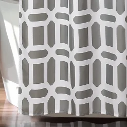 Lush Décor Lush Decor Sequoia Geo Shower Curtain -Camden Isle Sales Shop 3615674 ALT2