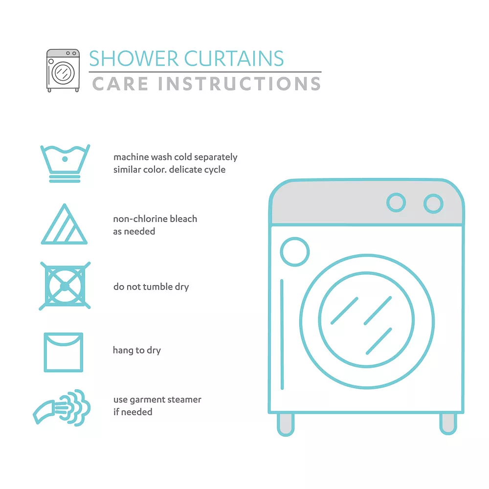 Lush Décor Lush Decor Farmhouse Stripe Shower Curtain 7 Lush Décor Lush Decor Farmhouse Stripe Shower Curtain - Image 5