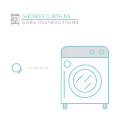 Lush Décor Lush Decor Lace Ruffle Shower Curtain -Camden Isle Sales Shop 3615698 ALT10