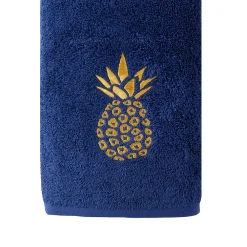 Saturday Knight, Ltd. 2-pack Gilded Pineapple Hand Towel -Camden Isle Sales Shop 3812722 ALT3