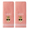Saturday Knight, Ltd. 2-pack Party Pineapple Hand Towel -Camden Isle Sales Shop 3812746