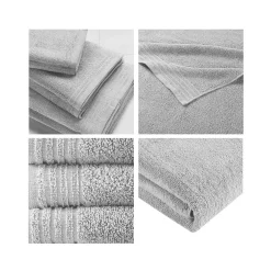 510 Design 12-piece Big Bundle Antimicrobial Cotton Quick Dry Lightweight Bath Towel Set -Camden Isle Sales Shop 3819181 ALT3