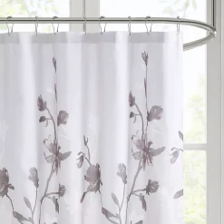 Madison Park Sylvan Floral Printed Burnout Shower Curtain -Camden Isle Sales Shop 3952039 ALT2