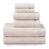 The Welhome Madison 6-piece Bath Towel Set 2 The Welhome Madison 6-piece Bath Towel Set -Camden Isle Sales Shop 3963202 Blush