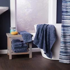 Saturday Knight, Ltd. Vern Yip By SKL Home Shibori Stripe Bath Towel -Camden Isle Sales Shop 3974722 ALT2