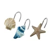 Avanti Blue Lagoon Shower Curtain Hooks -Camden Isle Sales Shop 3975608