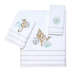 Avanti Coastal Farmhouse Shell Bath Towel -Camden Isle Sales Shop 3975713 ALT