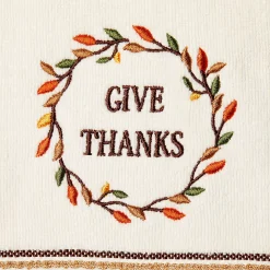 Saturday Knight, Ltd. Give Thanks & Home 2-Piece Hand Towel Set -Camden Isle Sales Shop 4130854 ALT2