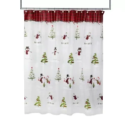 Saturday Knight, Ltd. Woodland Winter Shower Curtain -Camden Isle Sales Shop 4130857 ALT