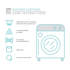 Lush Décor Lush Decor Belle Shower Curtain -Camden Isle Sales Shop 4144196 ALT4