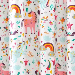 Lush Décor Lush Decor Unicorn Heart Shower Curtain -Camden Isle Sales Shop 4144411 ALT3