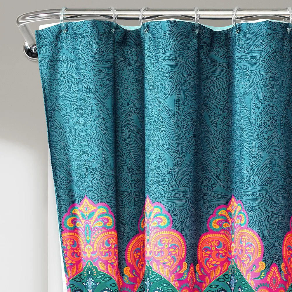 Lush Décor Lush Decor 14-piece Boho Chic Shower Curtain Set 3 Lush Décor Lush Decor 14-piece Boho Chic Shower Curtain Set