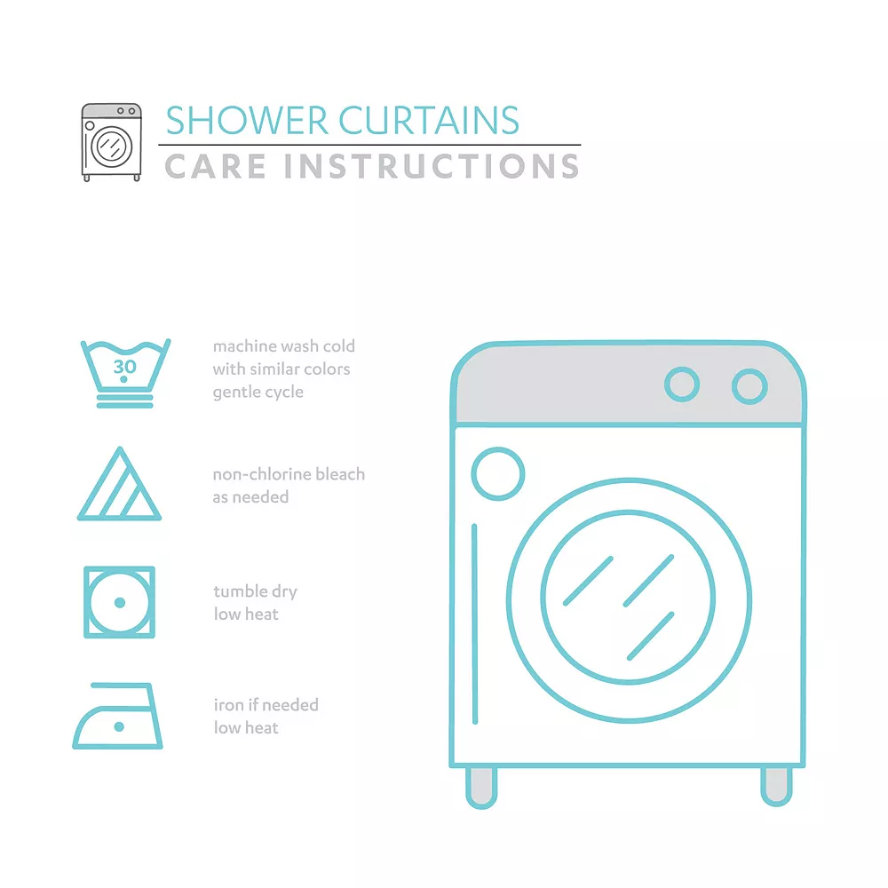 Lush Décor Lush Decor 14-piece Boho Chic Shower Curtain Set 5 Lush Décor Lush Decor 14-piece Boho Chic Shower Curtain Set - Image 3