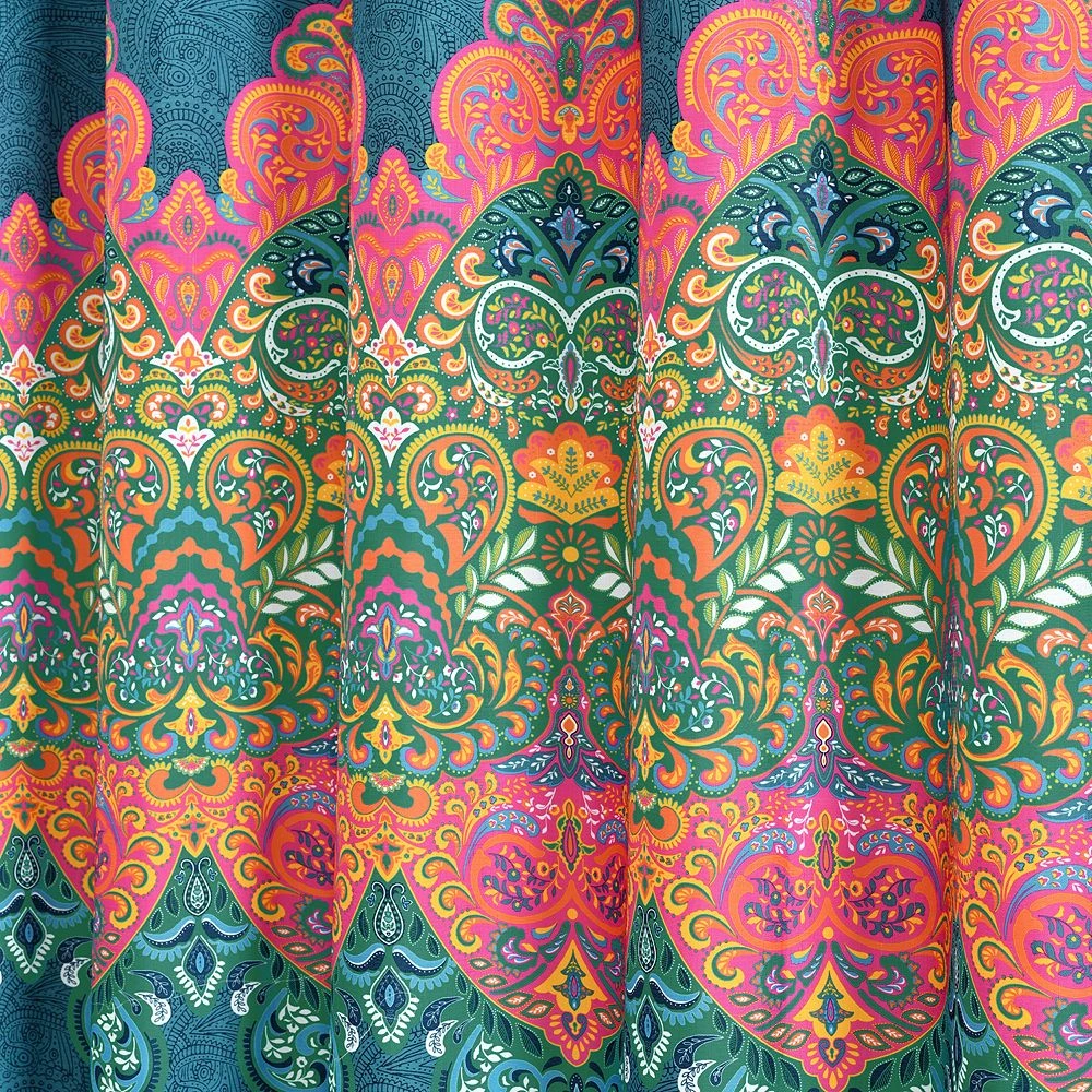 Lush Décor Lush Decor 14-piece Boho Chic Shower Curtain Set 7 Lush Décor Lush Decor 14-piece Boho Chic Shower Curtain Set - Image 5