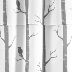 Lush Décor Lush Decor 16-piece Bird On The Tree Double Swag Shower Curtain Set -Camden Isle Sales Shop 4157131 ALT3