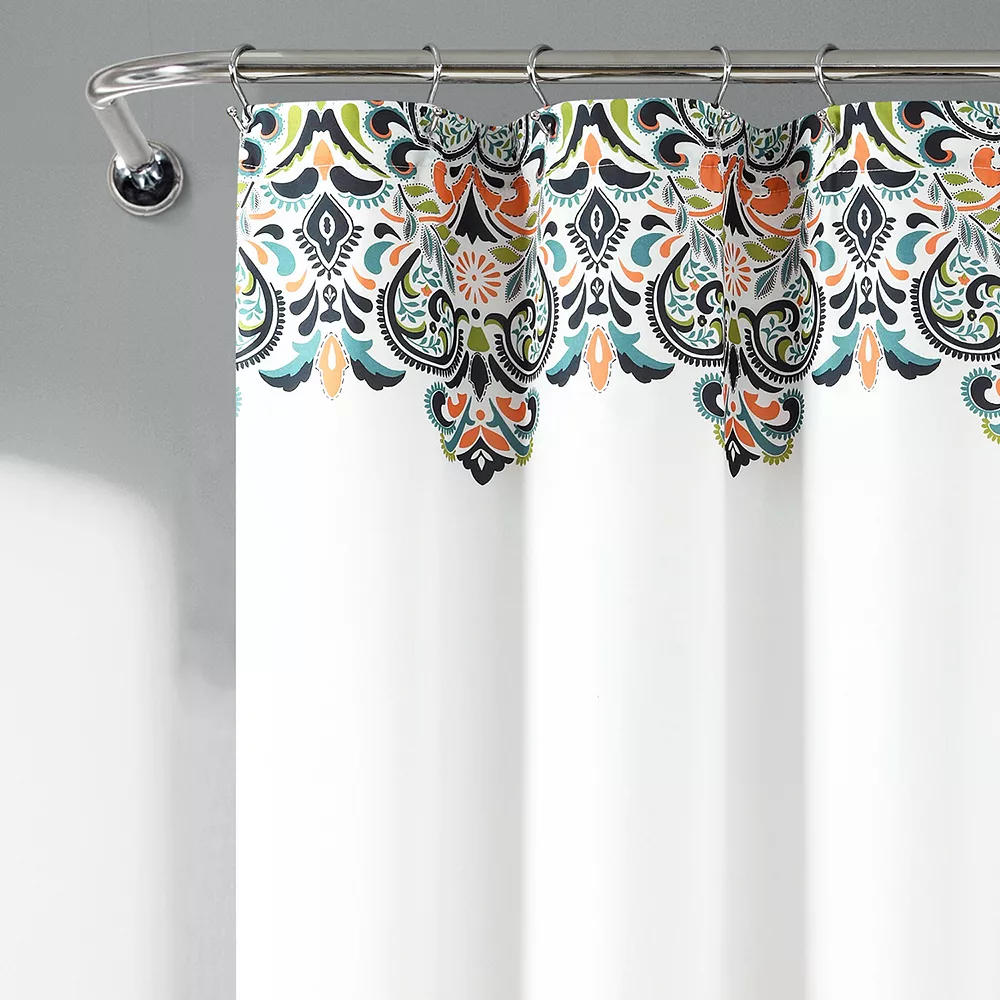 Lush Décor Lush Decor Clara Shower Curtain 4 Lush Décor Lush Decor Clara Shower Curtain - Image 2
