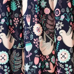 Lush Décor Lush Decor Hygge Sloth Shower Curtain -Camden Isle Sales Shop 4157219 ALT3